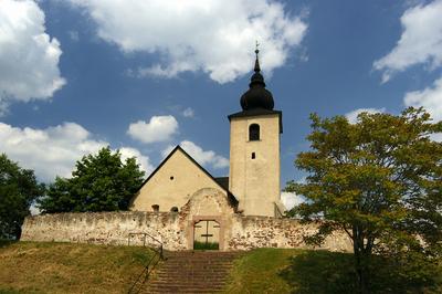 Vörösberény, Református Erőd Templom-stock-foto
