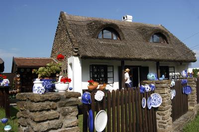 Tihanyi Skanzen-stock-foto