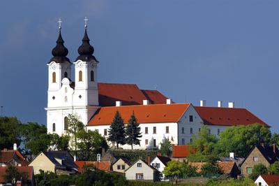 Tihanyi Bencés Apátság-stock-photo