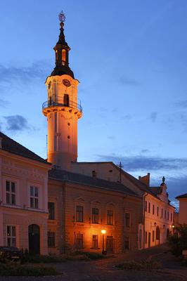 A Tűztorony a veszprémi várban-stock-foto
