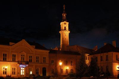 A Tűztorony a veszprémi várban-stock-foto