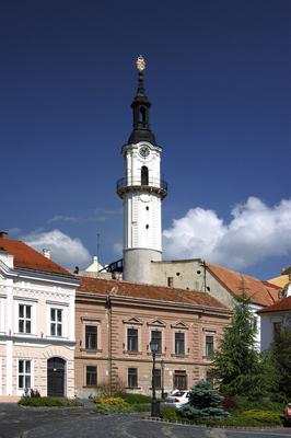 A Tűztorony a veszprémi várban-stock-foto