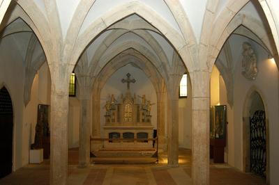 Veszprém, a Székesegyház altemploma-stock-foto