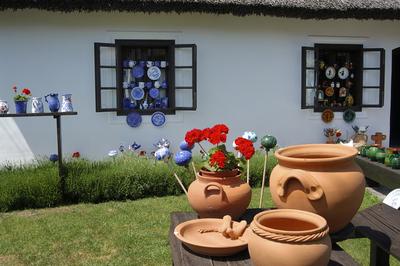 Tihanyi Skanzen-stock-foto