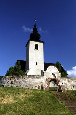 Vörösberény, Református Erőd Templom-stock-foto