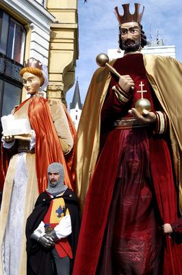 Veszprém, Gizella Napok-stock-foto