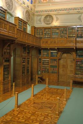 Zirc, Ciszterci Műemlékkönyvtár-stock-foto