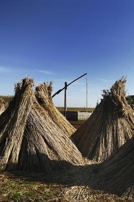 Gémeskút a Hortobágyon-stock-photo