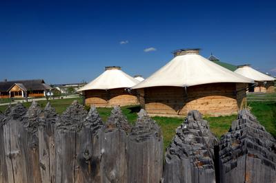 M3 Archeopark Polgár-stock-foto