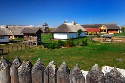 M3 Archeopark Polgár-stock-foto