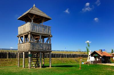 M3 Archeopark Polgár-stock-foto