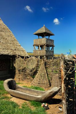 M3 Archeopark Polgár-stock-foto