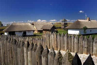 M3 Archeopark Polgár-stock-foto