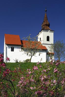 Zánka, Református templom-stock-foto