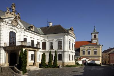 Veszprém, Érseki palota-stock-foto