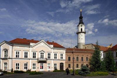 A Tűztorony a veszprémi várban-stock-foto