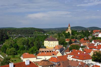 Veszprémi panoráma-stock-foto