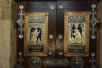 Pannonhalmi Bencés Főapátság-stock-foto