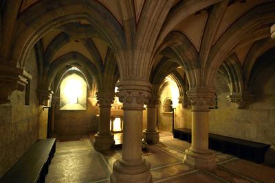 Pannonhalmi Bencés Főapátság-stock-foto