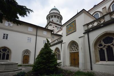 Pannonhalmi Bencés Főapátság-stock-foto