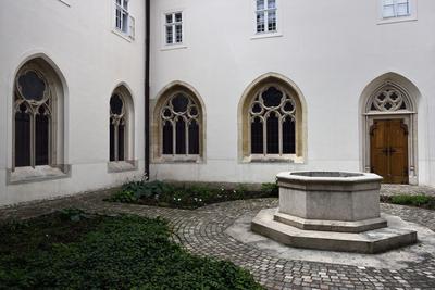 Pannonhalmi Bencés Főapátság-stock-foto