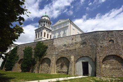 Pannonhalmi Bencés Főapátság-stock-foto