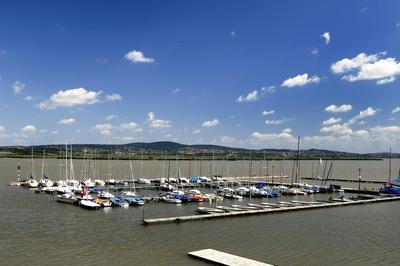 Velencei-tó, Gárdony-stock-foto