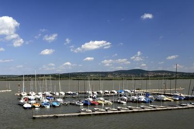 Velencei-tó, Gárdony-stock-foto