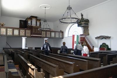 Református templom, Sukoró-stock-foto