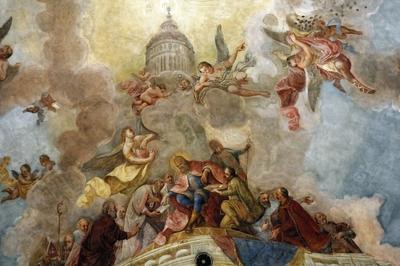 Szent István-székesegyház, Székesfehérvár-stock-foto