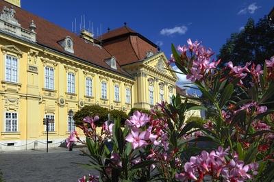 Püspöki palota, Székesfehérvár-stock-foto
