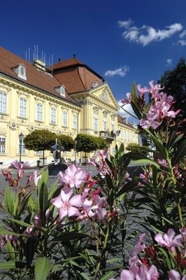 Püspöki palota, Székesfehérvár-stock-foto