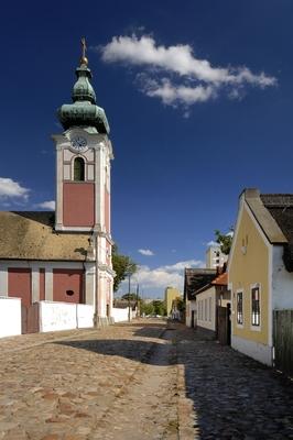 Palotavárosi Skanzen, Székesfehérvár-stock-foto