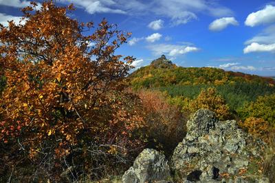 Salgó vára-stock-foto