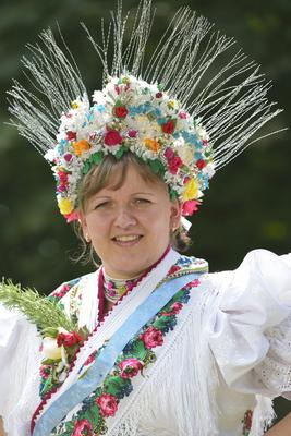 Rimóci palóc népviselet.-stock-foto