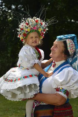 Rimóci palóc népviselet.-stock-foto