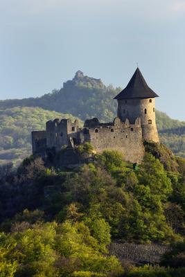 Somoskői vár-stock-foto
