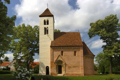 Csempeszkopács, római katolikus templom-stock-foto