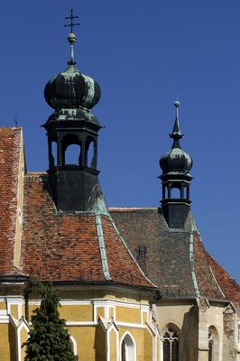 Kőszeg, Szent Imre-templom-stock-foto