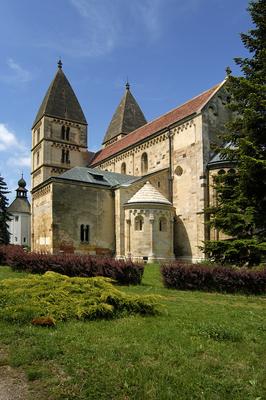 Jáki templom-stock-foto