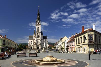 Kőszeg, Jézus szíve templom-stock-foto