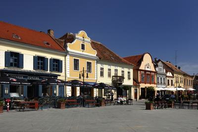 Kőszeg, Fő tér-stock-foto
