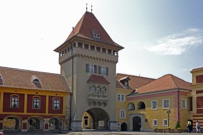Kőszeg, Hősök kapuja-stock-foto