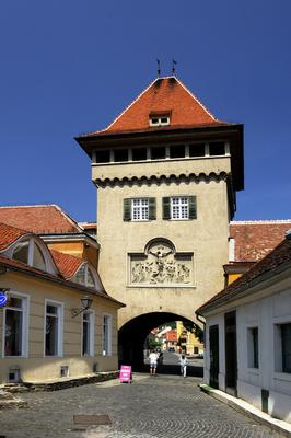 Kőszeg, Hősök kapuja-stock-foto