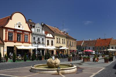 Kőszeg, Fő tér-stock-foto