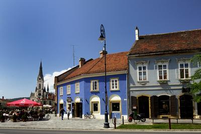 Kőszeg, Fő tér-stock-foto