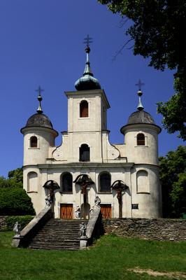 Kőszeg, Kálvária templom-stock-foto