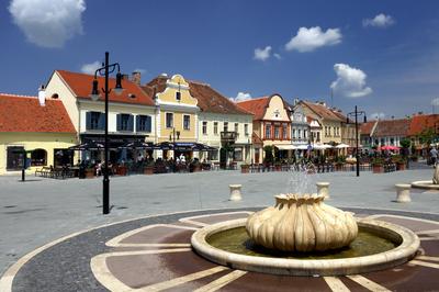 Kőszeg, Fő tér-stock-foto
