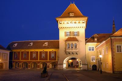 Kőszeg, Hősök kapuja-stock-foto