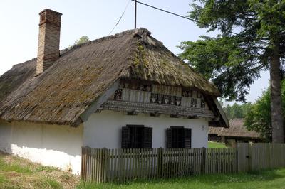 Hegyhátszentpéteri Tájház-stock-foto